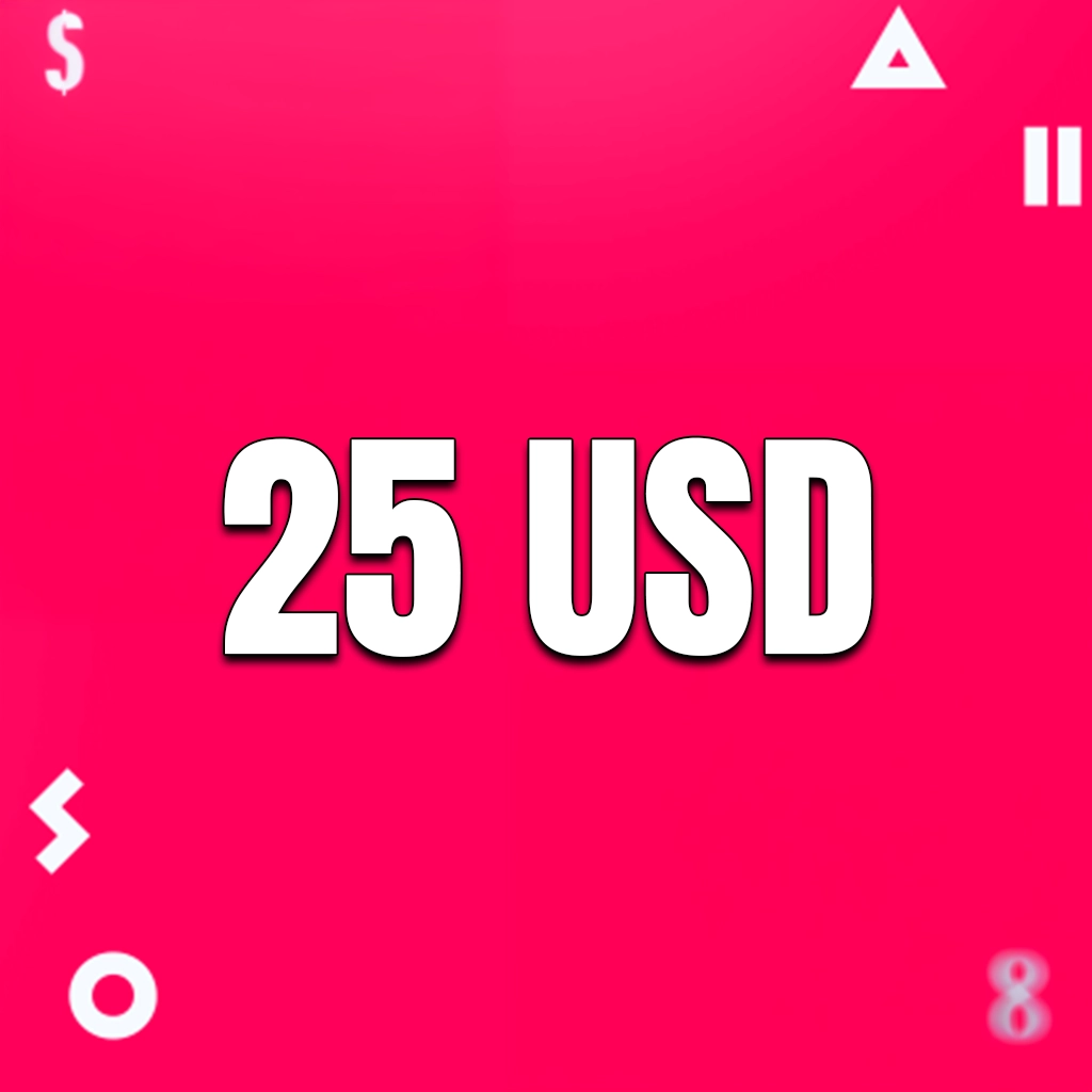 25 USD Xsolla Gold Hediye Kartı