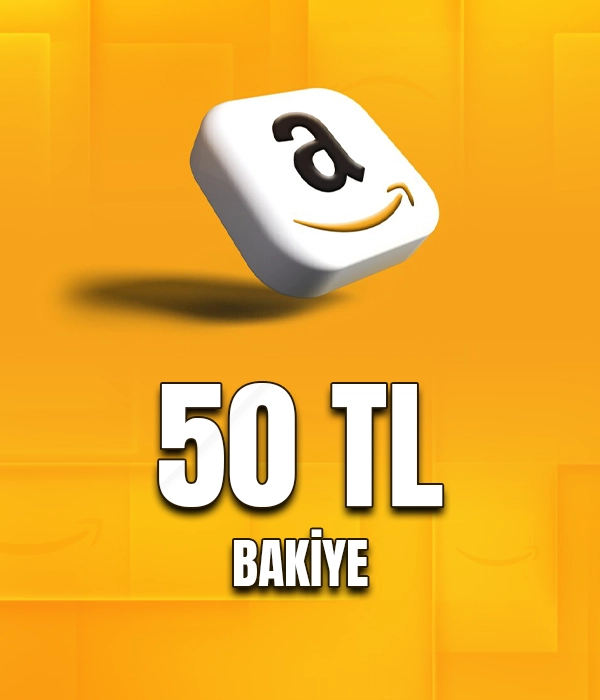 Amazon 50 TL Hediye Kartı