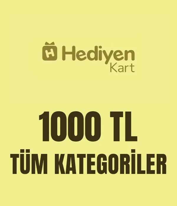 1000 TL Tüm Kategoriler