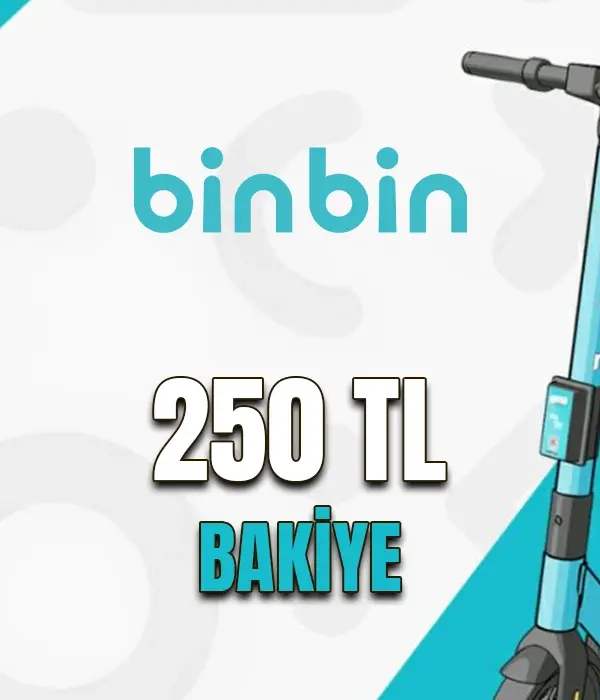Binbin 250TL Bakiye