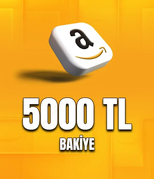 Amazon 5000 TL Hediye Kartı