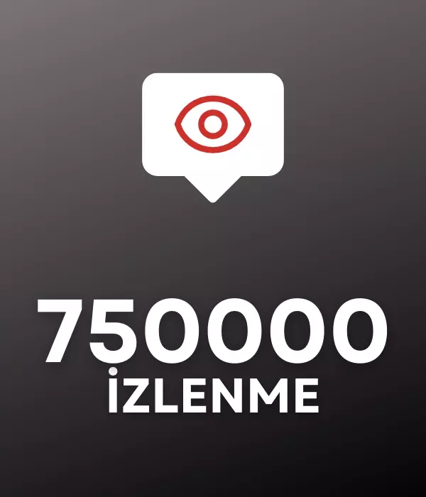 Tiktok 750000 İzlenme