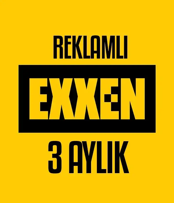 Exxen 3 Aylık Üyelik (Reklamlı)
