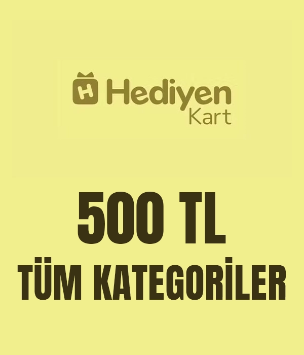 500 TL Tüm Kategoriler
