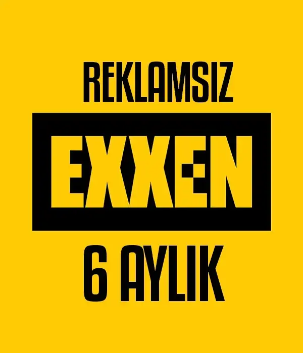 Exxen 6 Aylık Üyelik (Reklamsız)