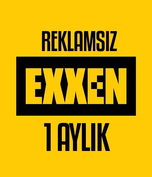 Exxen 1 Aylık Üyelik (Reklamsız)
