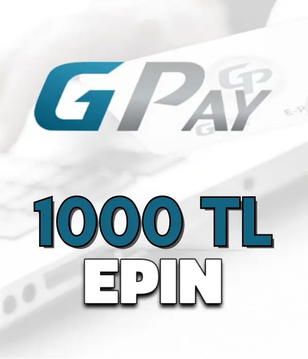 1000 TL Gpay E-Pin