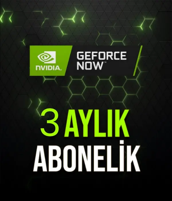 GeForce Now Game Plus 3 Aylık Üyelik
