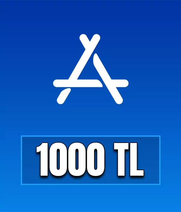 Apple Store & İtunes Hediye Kartı 1000 TL