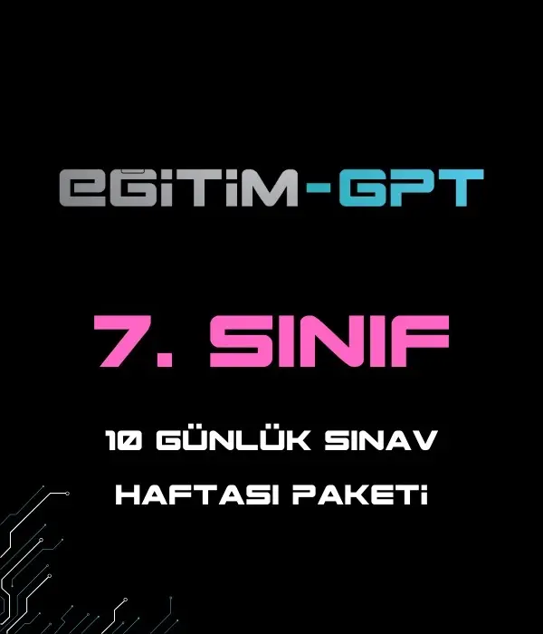 EğitimGPT 7.SINIF DENEME PAKETİ