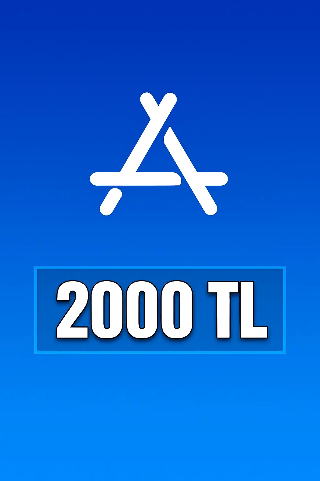 Apple Store & İtunes Hediye Kartı 2000 TL