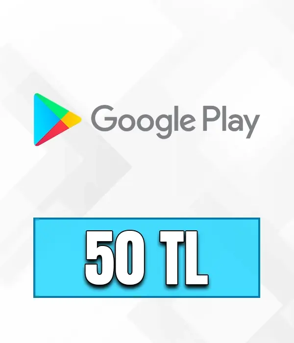 Google Play 50 TL Hediye Kartı