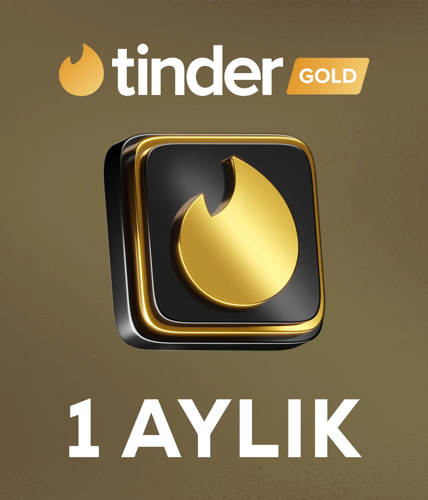 Tinder Gold  1 Aylık Abonelik TR