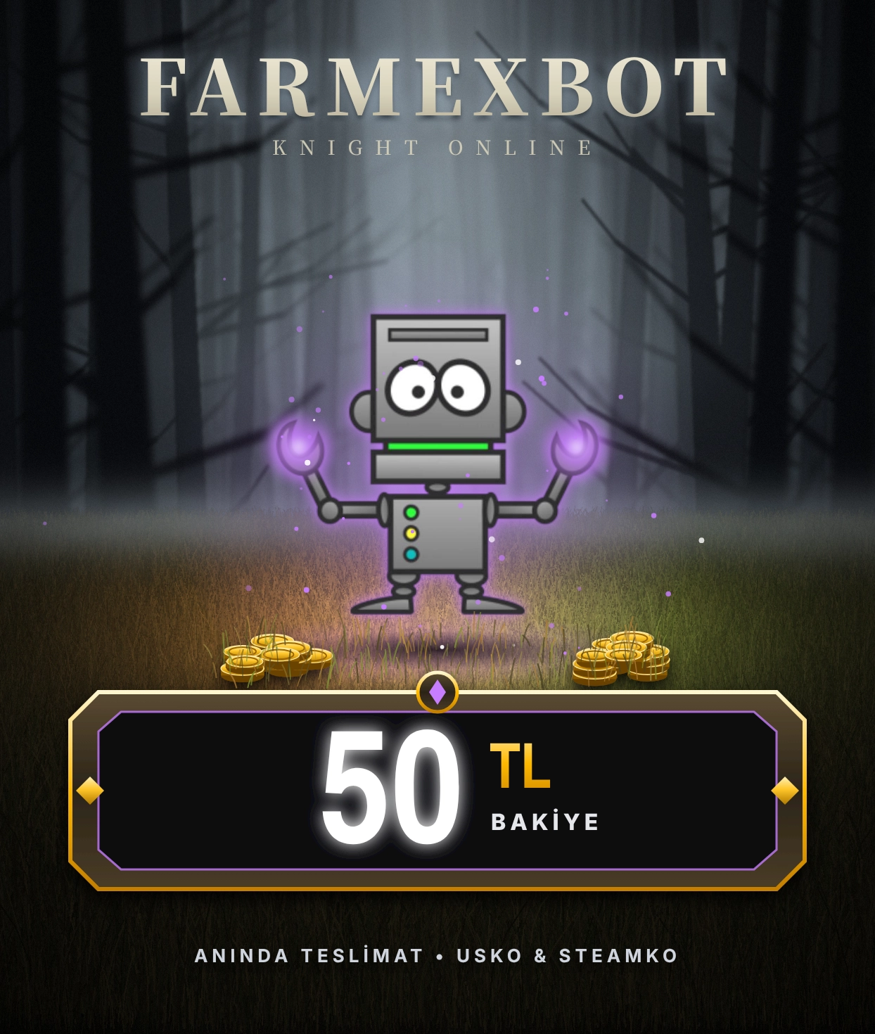 FarmexBot 50TL Bakiye