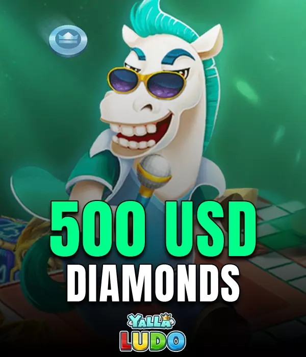 Yalla Ludo - USD 500 Diamonds (INT)