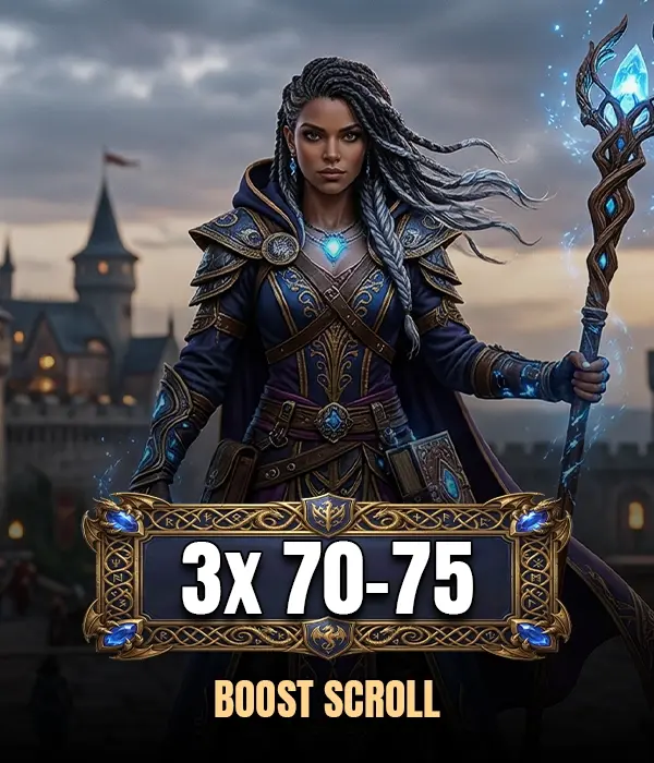 3x 70-75 XP Boost Scroll