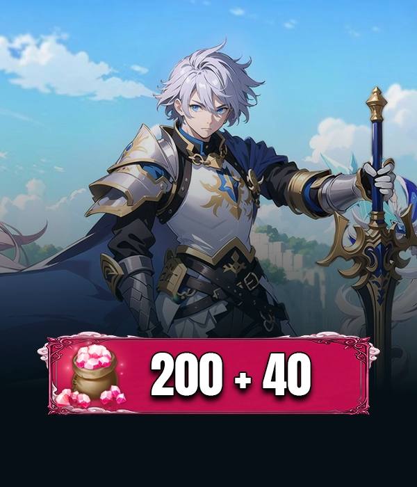 200 Ruby + 40  Ruby