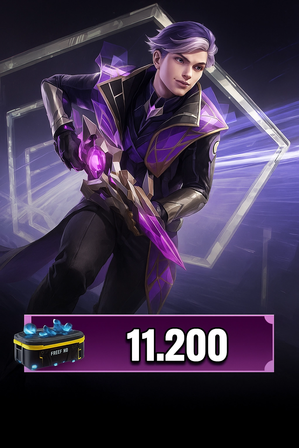 Free Fire 11200 Diamonds (EU/TR)