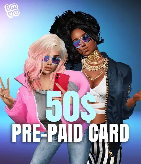 Imvu 50 Dolar Prepaid Card