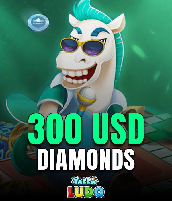 Yalla Ludo - USD 300 Diamonds (INT)