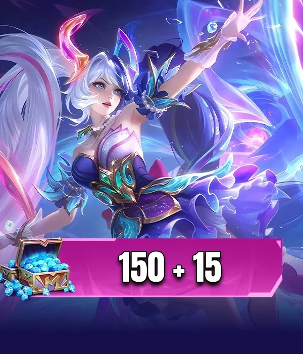 Mobile Legends Bang Bang 150 + 15 Elmas