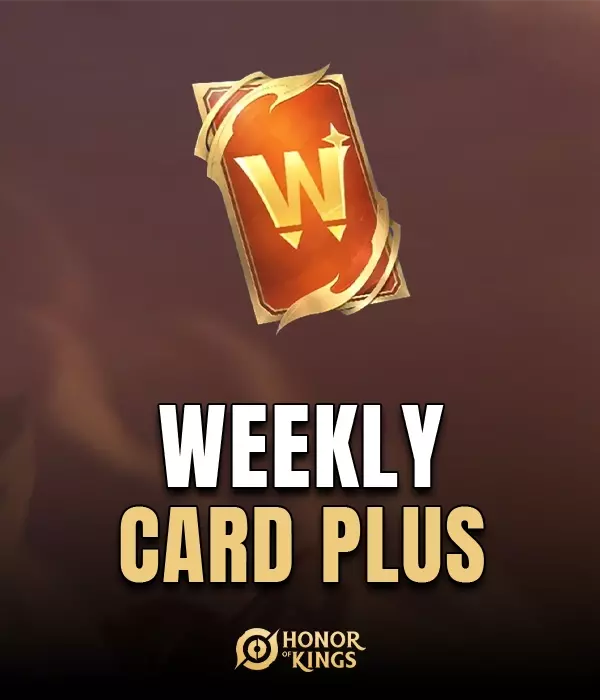 Honor of Kings Weekly Card Plus