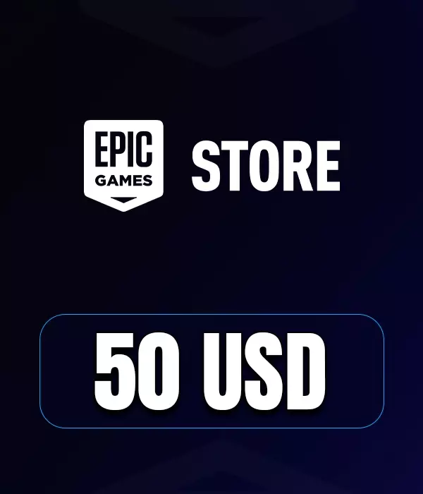 Epic Games Store Cüzdan Kodu 50 USD