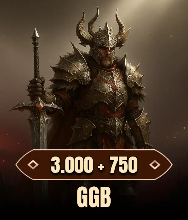 3000 GGB + 750 Bonus GGB