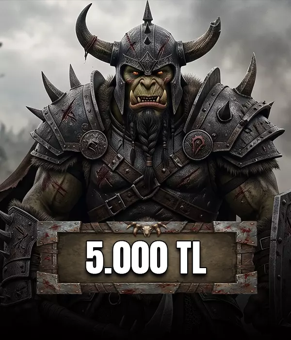 5000 TL Bakiye
