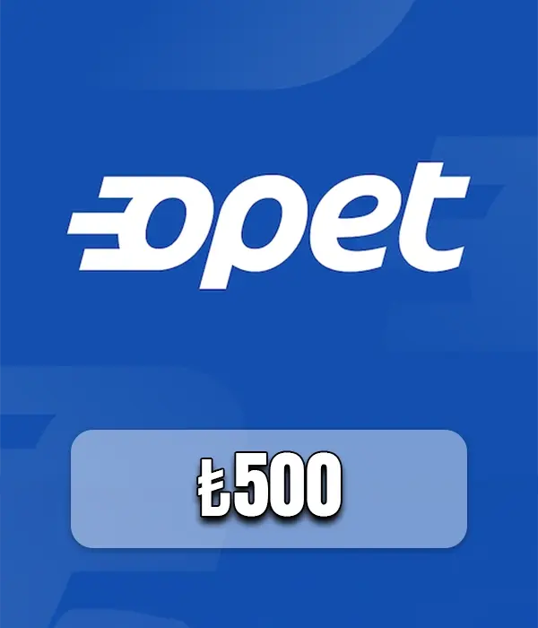 Opet Akaryakıt Çeki 500 TL