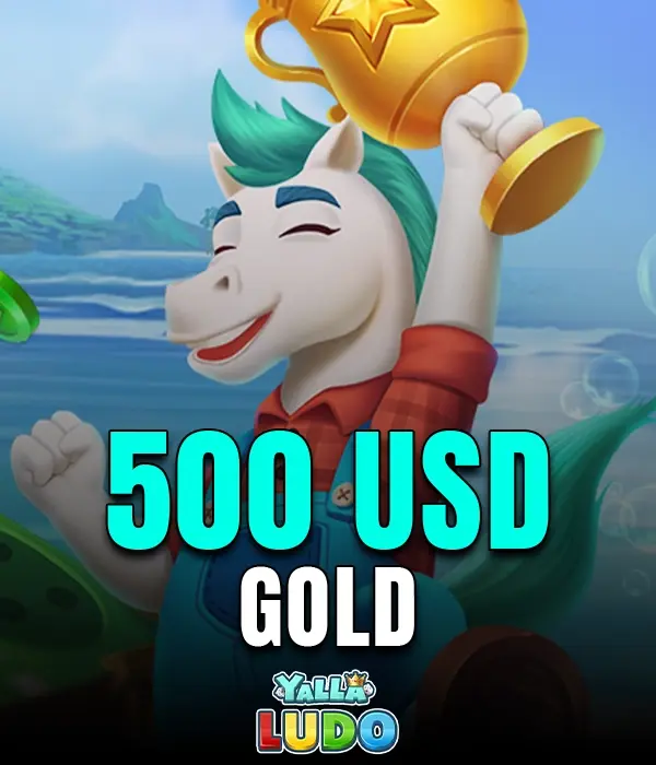 Yalla Ludo - USD 500 Gold (INT)