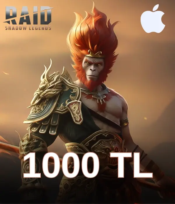 Raid: Shadow Legends 1000TL Apple Store