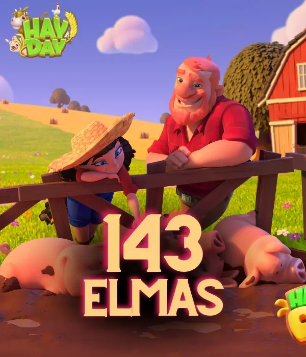 Hay Day - 143 Elmas