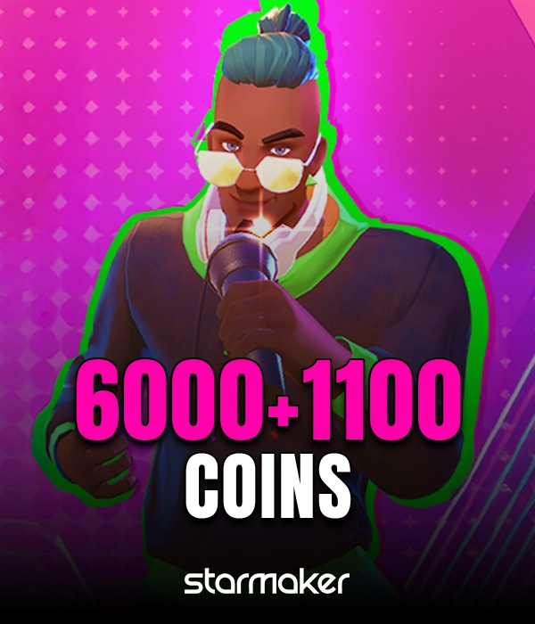 6000 Coins + 1100 Bonus