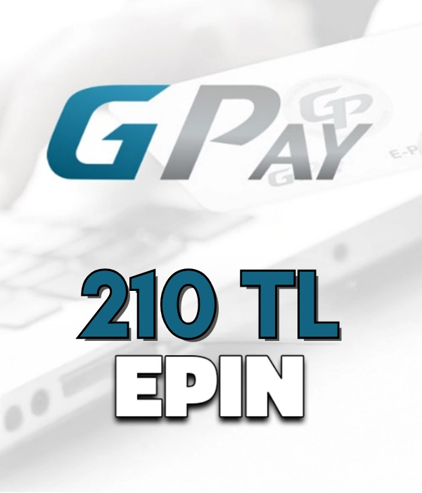 210 TL Gpay E-Pin