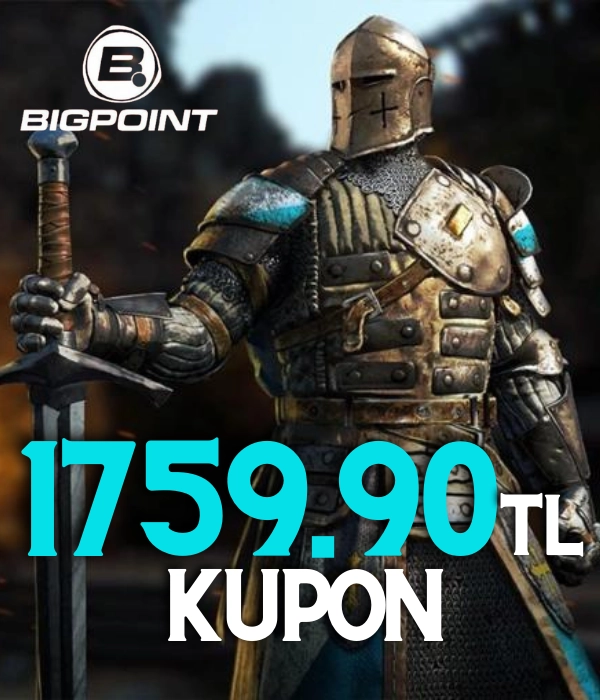 Bigpoint 1759.90 TL Kupon