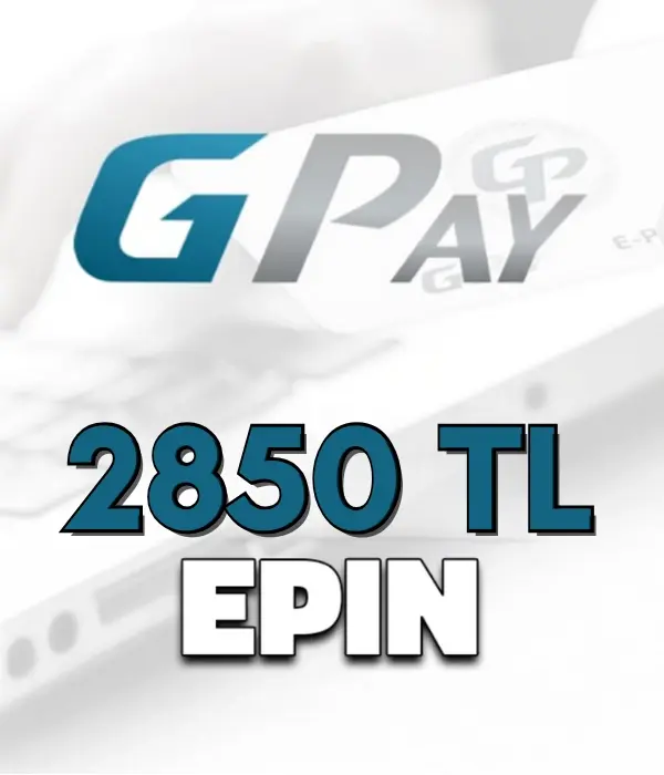 2850 TL Gpay E-pin