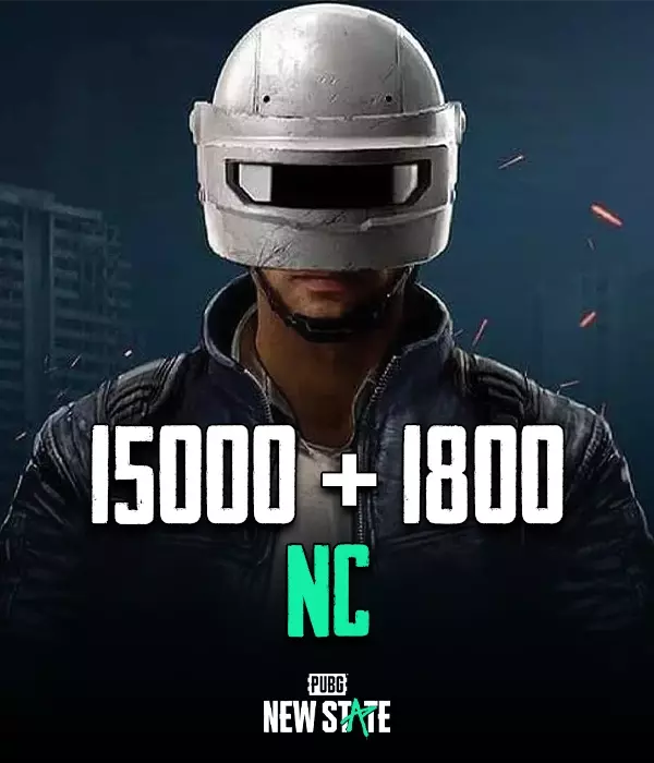 PUBG New State 15000 + 1800 NC