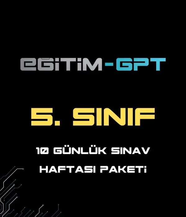 EğitimGPT 5.SINIF DENEME PAKETİ