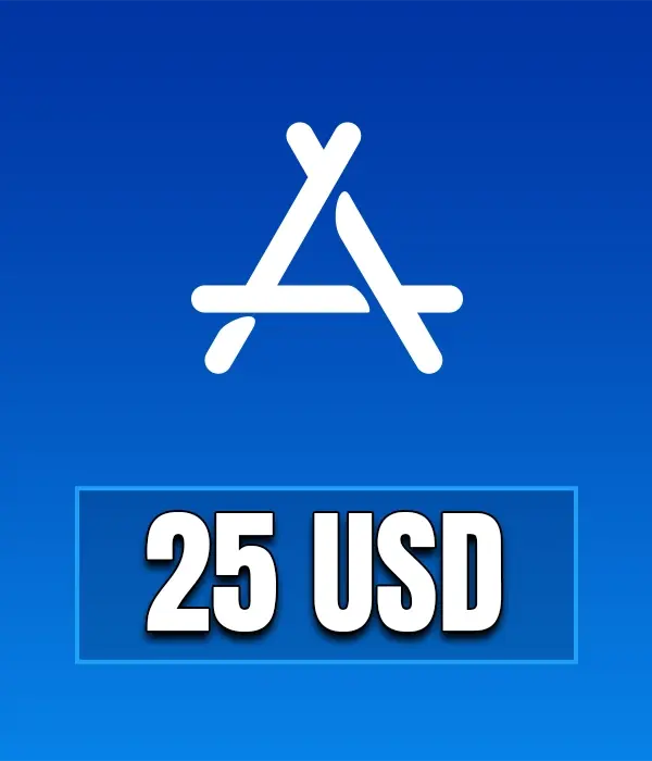 App Store & iTunes Gift Card 25 USD