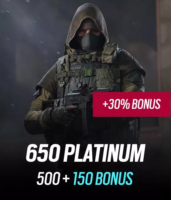 Rainbow Six Mobile 650 Platinum