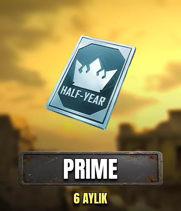 Pubg Mobile Prime (6 Aylık)