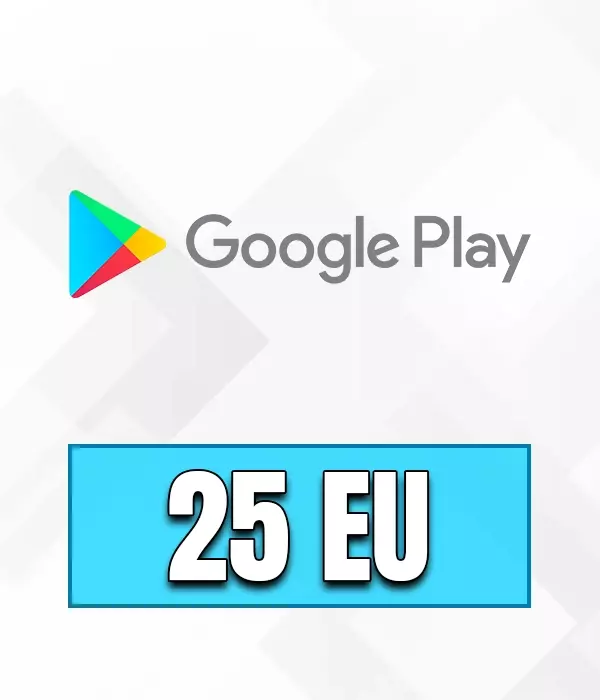 Google Play 25 EURO