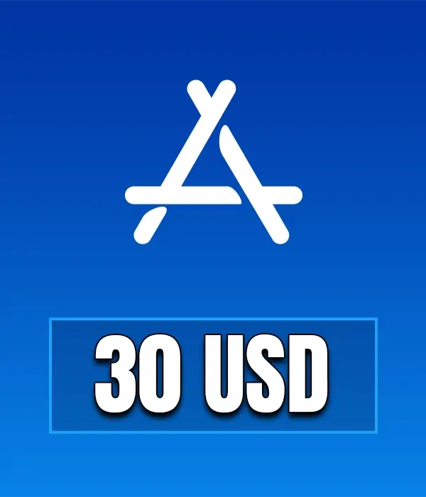 App Store & iTunes Gift Card 30 USD