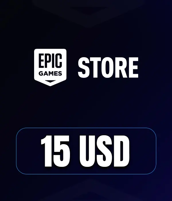 Epic Games Store Cüzdan Kodu 15 USD
