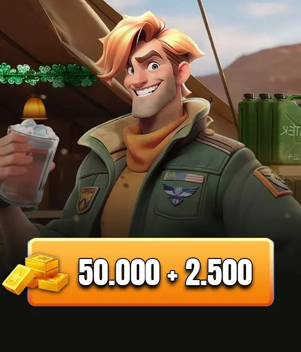 Last War Survival 50000 + 2500 Gold