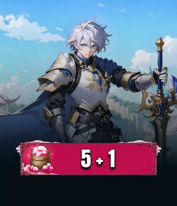 5 Ruby +  1 Ruby