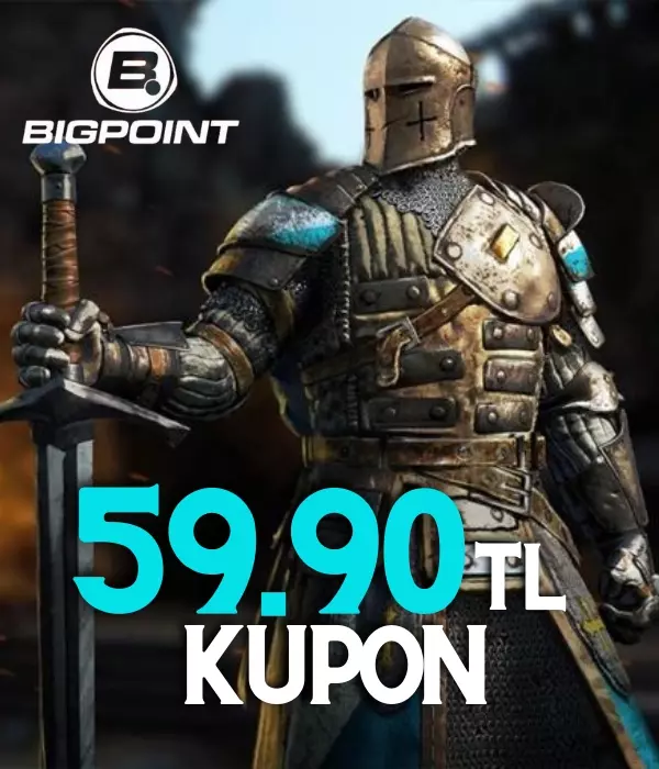 Bigpoint 59,90 TL Kupon