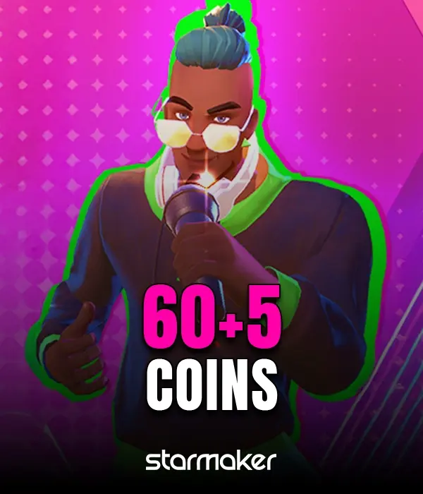 60 Coins +5 Bonus