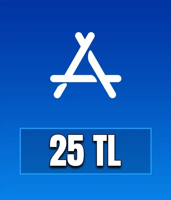 Apple Store & iTunes Hediye Kartı 25 TL